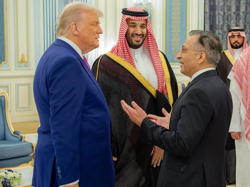 الرئيس التنفيذي لشركة آلات أميت ميدا في منتدى الاستثمار السعودي الأمريكي بالرياض